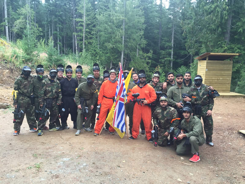 Bachelor Parties at Avalanche Paintball Whistler