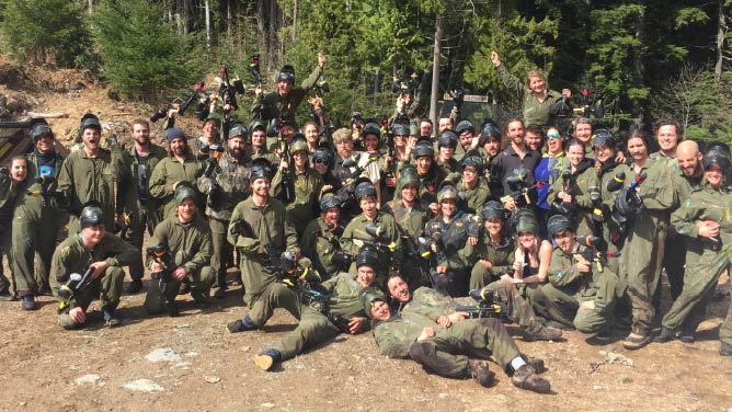 Avalanche Paintball Whistler Corporate